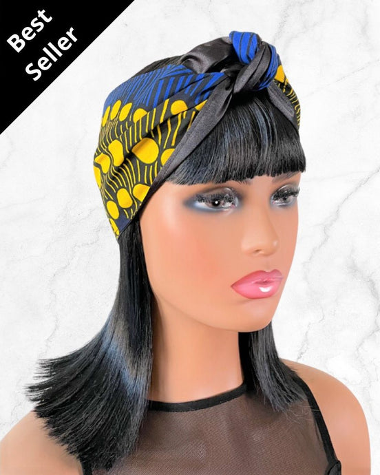 Liam | satin lined retro headband