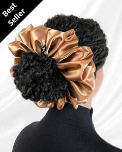 Mel | satin 2XL scrunchie