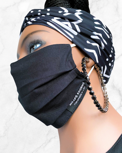 Panther | reusable face mask w/ pocket