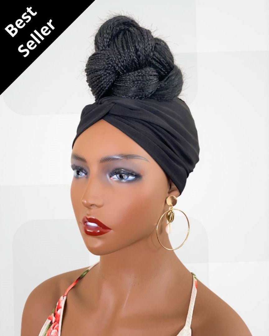 Panther | solid turban sleeve