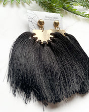 Tassel (black) | earrings