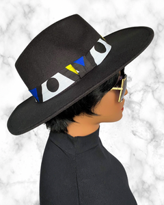 Zoë (blue) | fedora hat