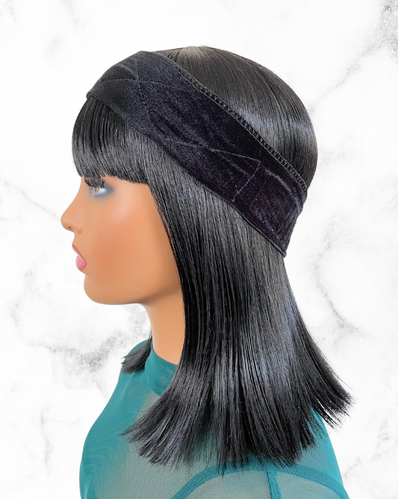 Black No Slip Wig Grip Comfort Band 