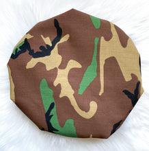 Commander (fuchsia satin) | satin lined drawstring bonnet