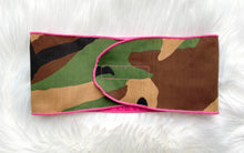Commander (fuchsia satin) | satin lined wrap band