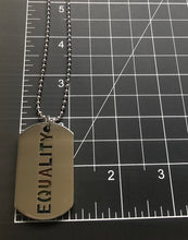 Equality | dog tags necklace