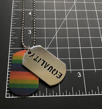 Equality | dog tags necklace