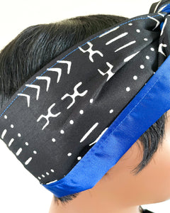 Jabir | satin lined retro headband