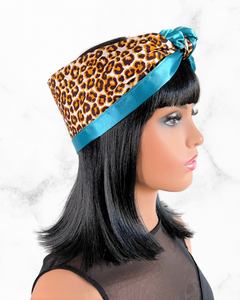Leona | satin lined retro headband
