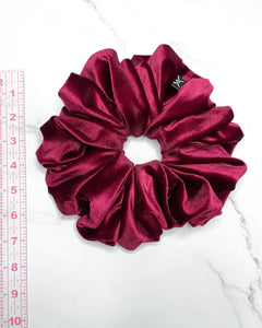 Scarlet | velvet 2XL scrunchie