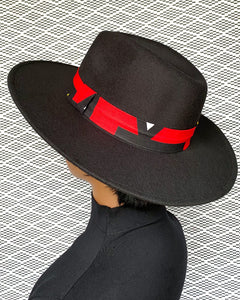 Zoë (red) | fedora hat